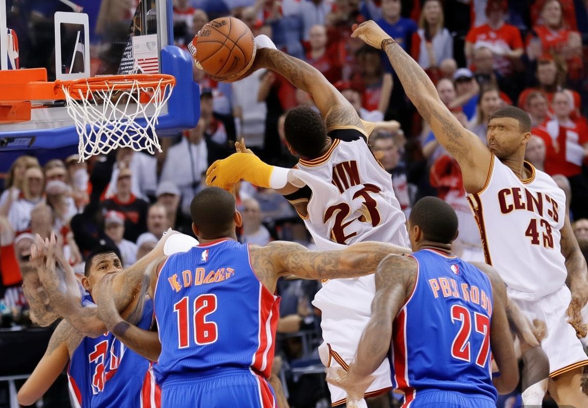 2015赛季篮球巅峰之战：骑士活塞高潮迭起，悬念贯穿终章(图1)